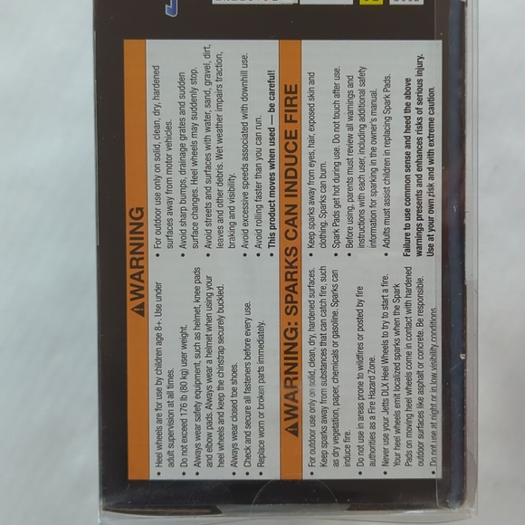 NWT Razor Jetts DLX Heel Wheels Blue - Picture 10 of 13